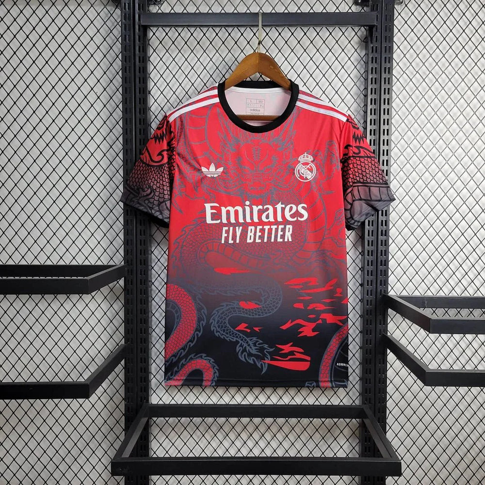 Real Madrid 2024 Red Dragon Special Jersey