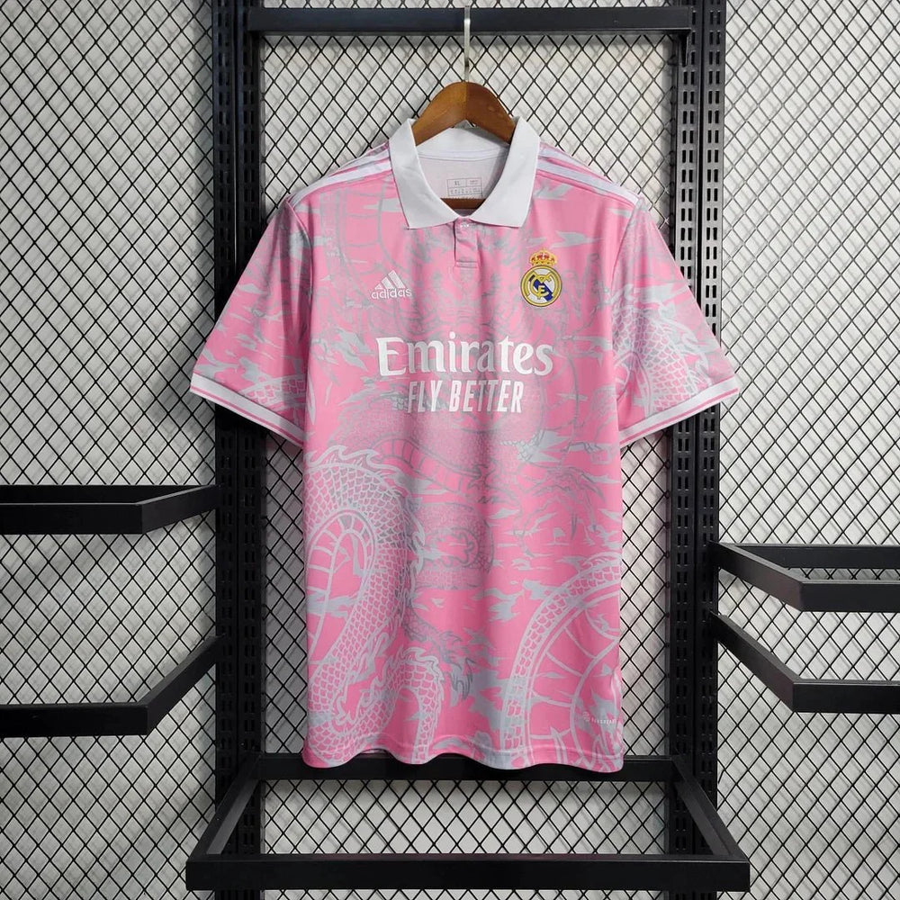 Real Madrid 2025 Pink Dragon Special Jersey