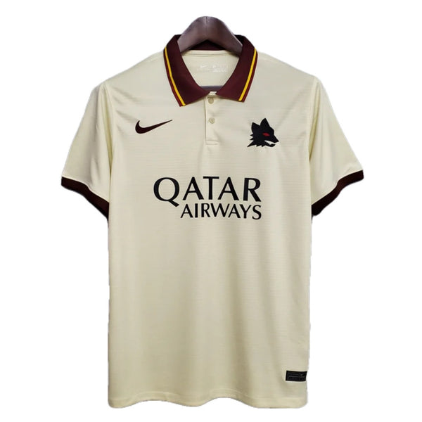AS Roma 2020-21 Nike Away Jersey Qatar Airways Lupetto