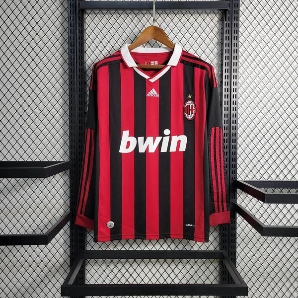 AC Milan 2009 Home Long Sleeve Jersey
