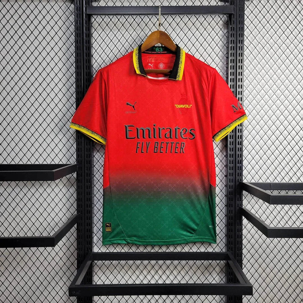 AC Milan x Off-White 2024 Special Jersey