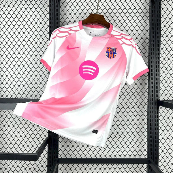 Barcelona 2025 Pink And White Special Jersey