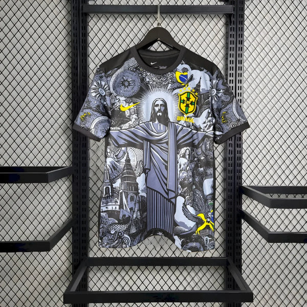 Brazil 2024 Jesus Special Jersey