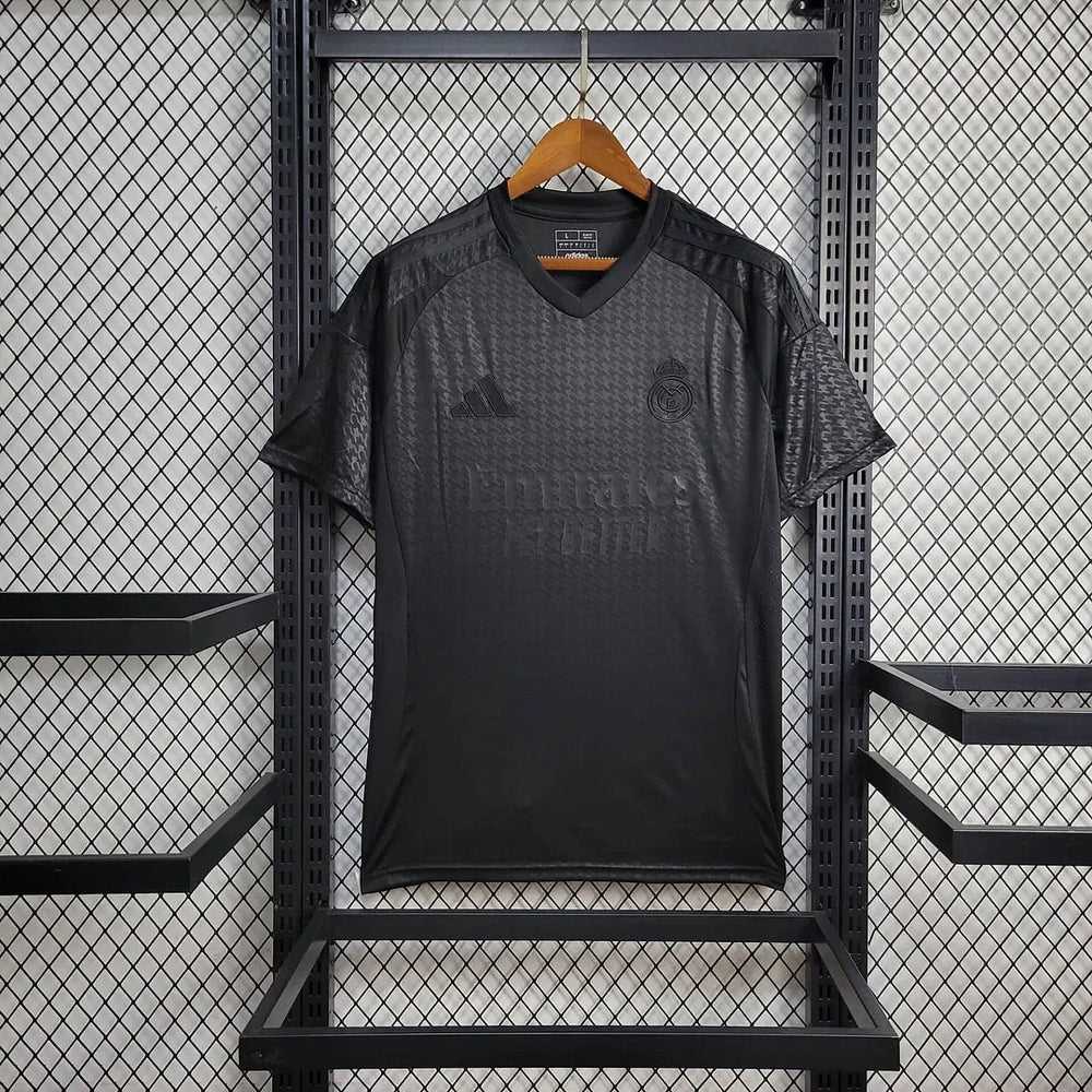 Real Madrid 2024 Blacked Out Como Phantom Special Jersey